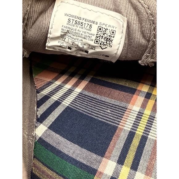 Sperry Top-Sider Women's Memory Foam Gray Sneaker Size 7.5 - Picture 8 of 9